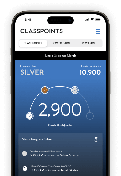 Download the <br>Club Pilates App